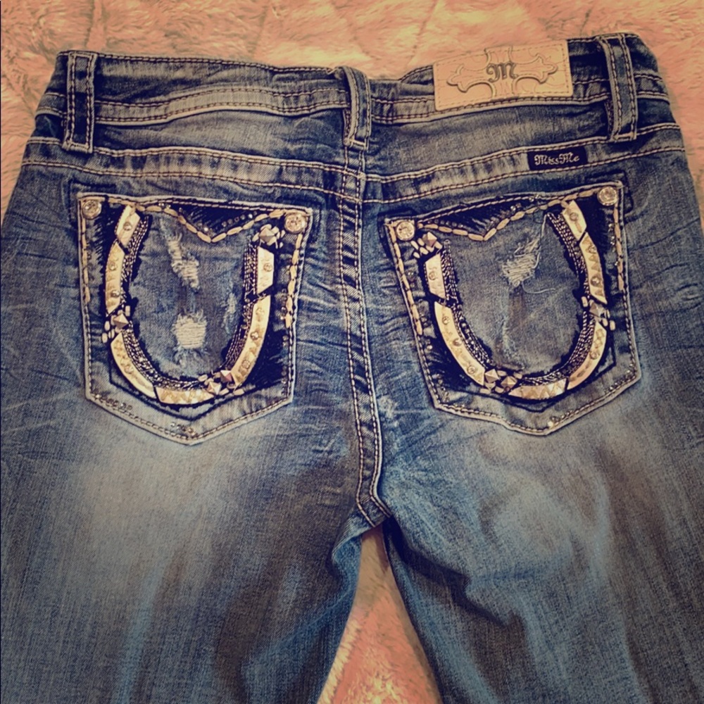 Miss me jeans boot cut size 30 inseam 32
